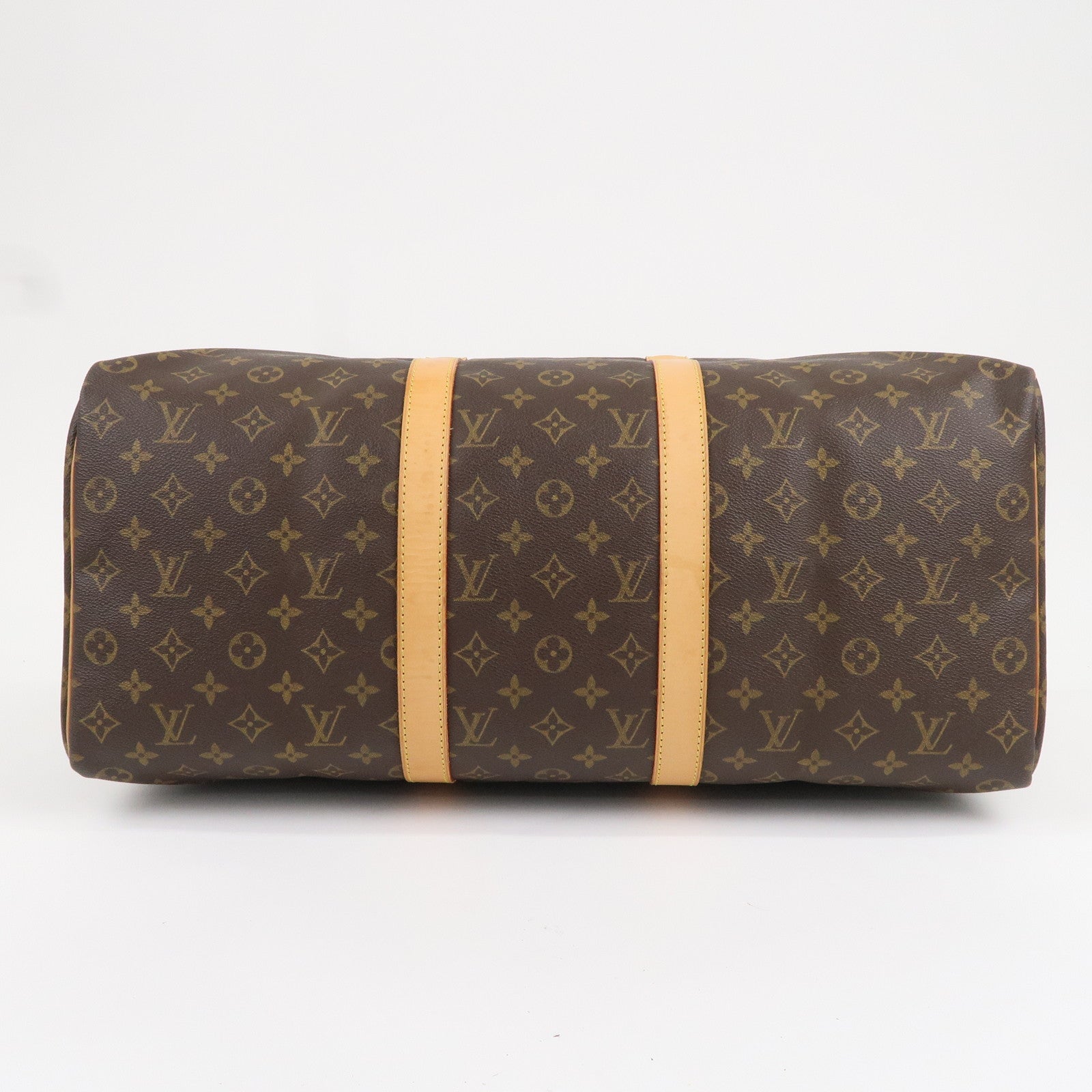 Louis Vuitton Monogram Keep All 50 Bag Brown M41426