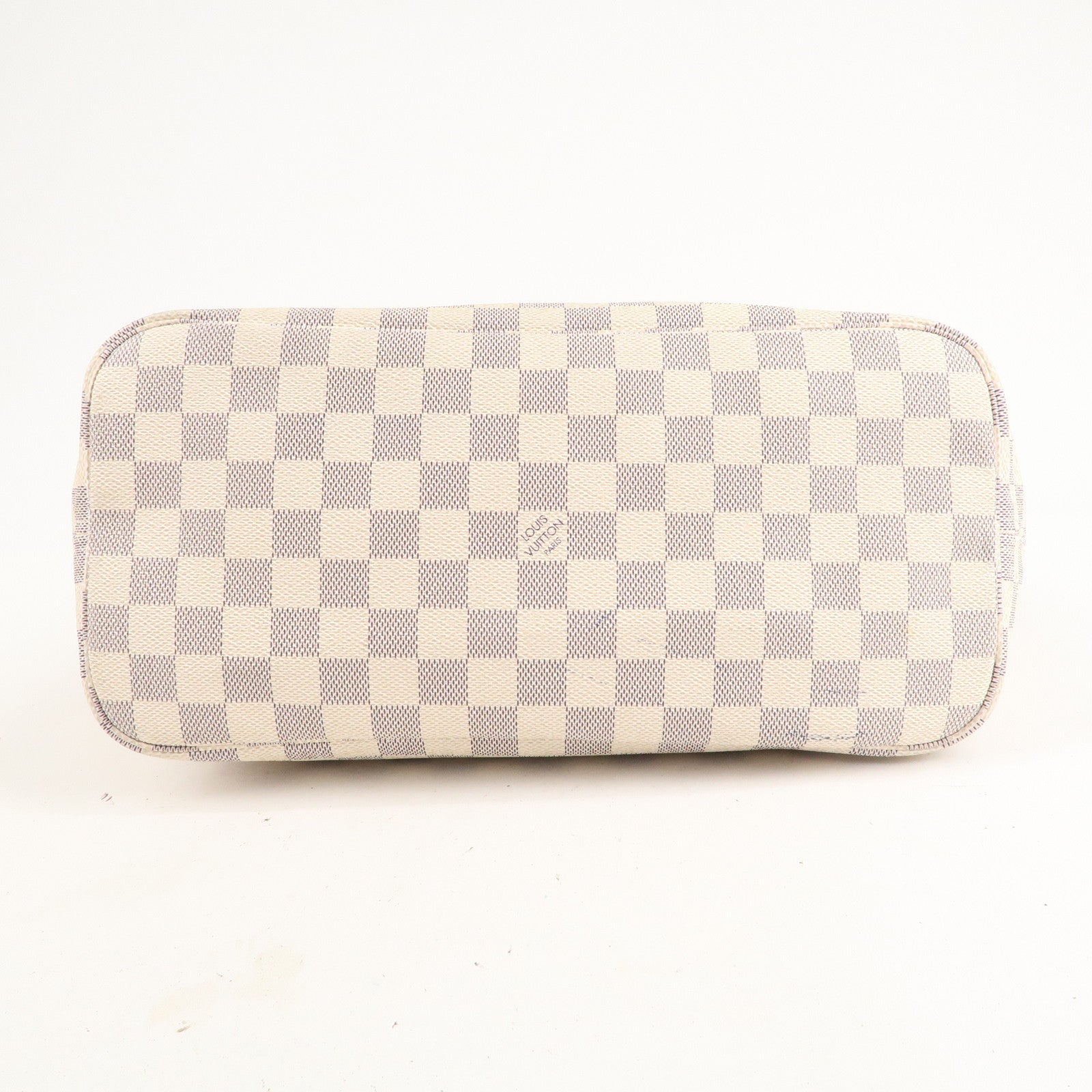 Louis Vuitton Damier Azur Neverfull MM Tote Bag N51107