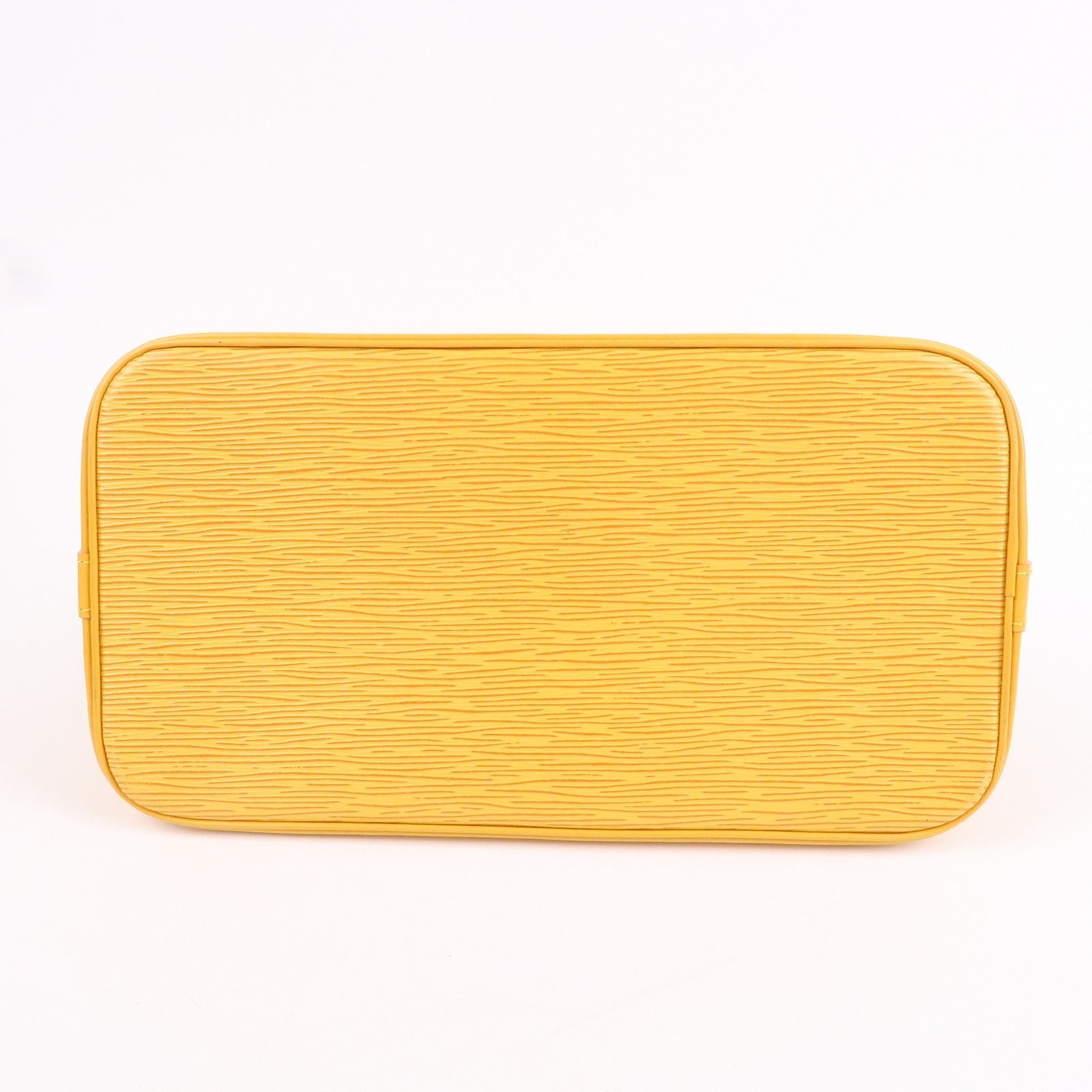 Louis Vuitton Epi Alma PM Hand Bag Tassili Yellow M52149