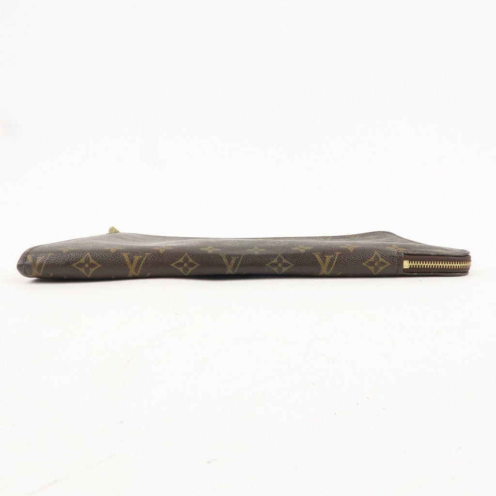 Louis Vuitton Monogram Porte Documents Clutch Bag M53456