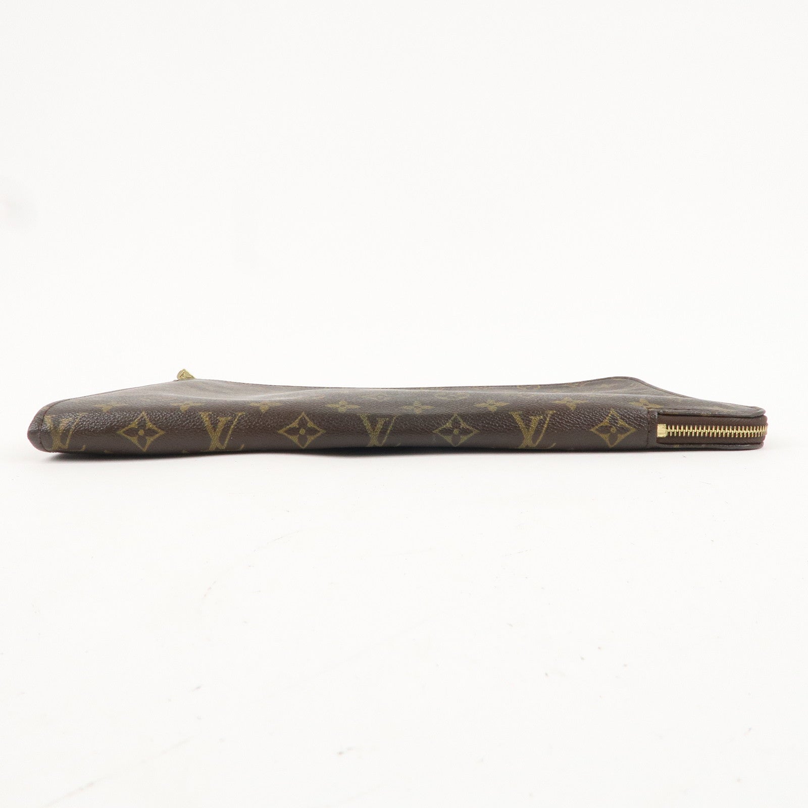 Louis Vuitton Monogram Porte Documents Clutch Bag M53456