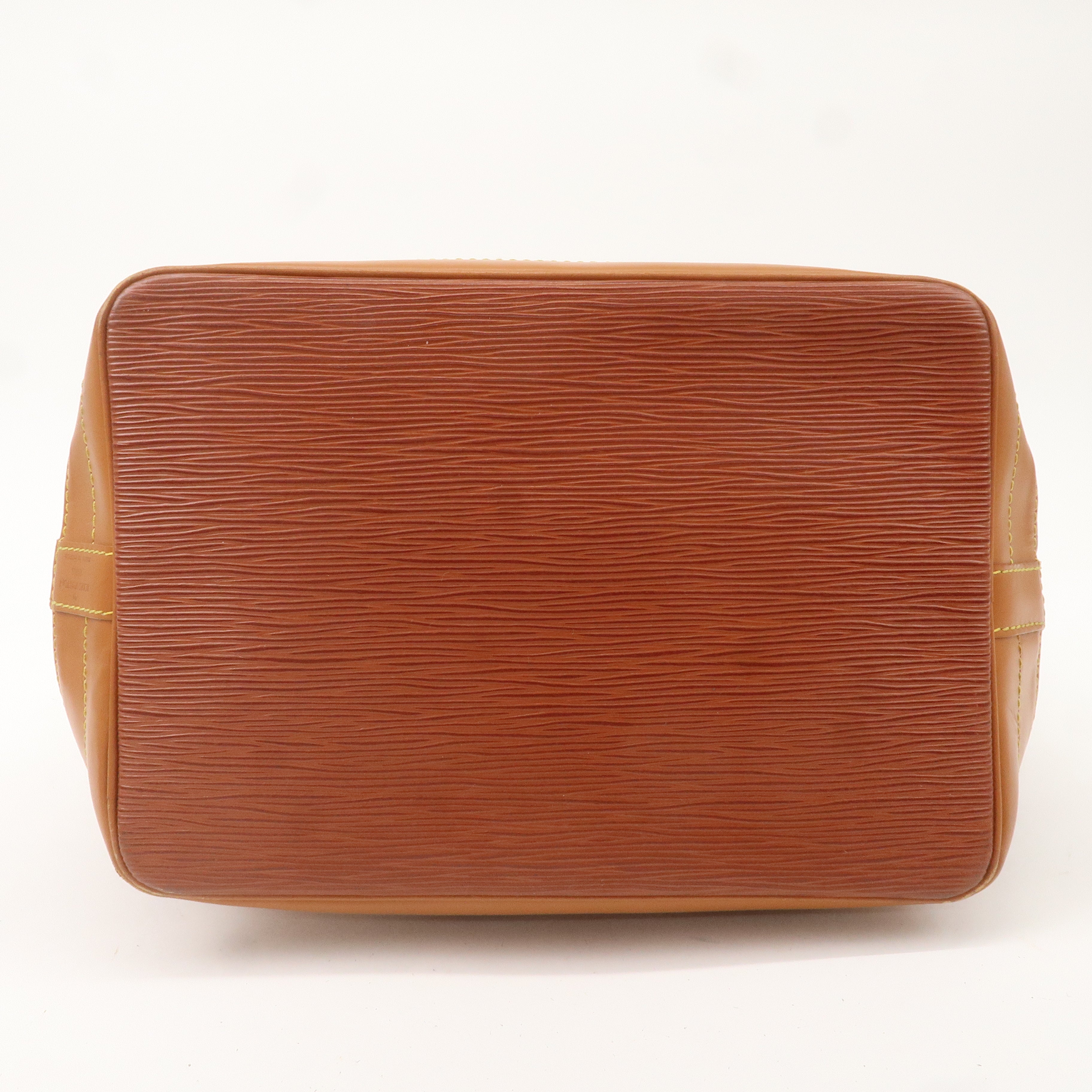 Louis Vuitton Epi Noe Bi-Color Shoulder Bag Kenya Brown M44028
