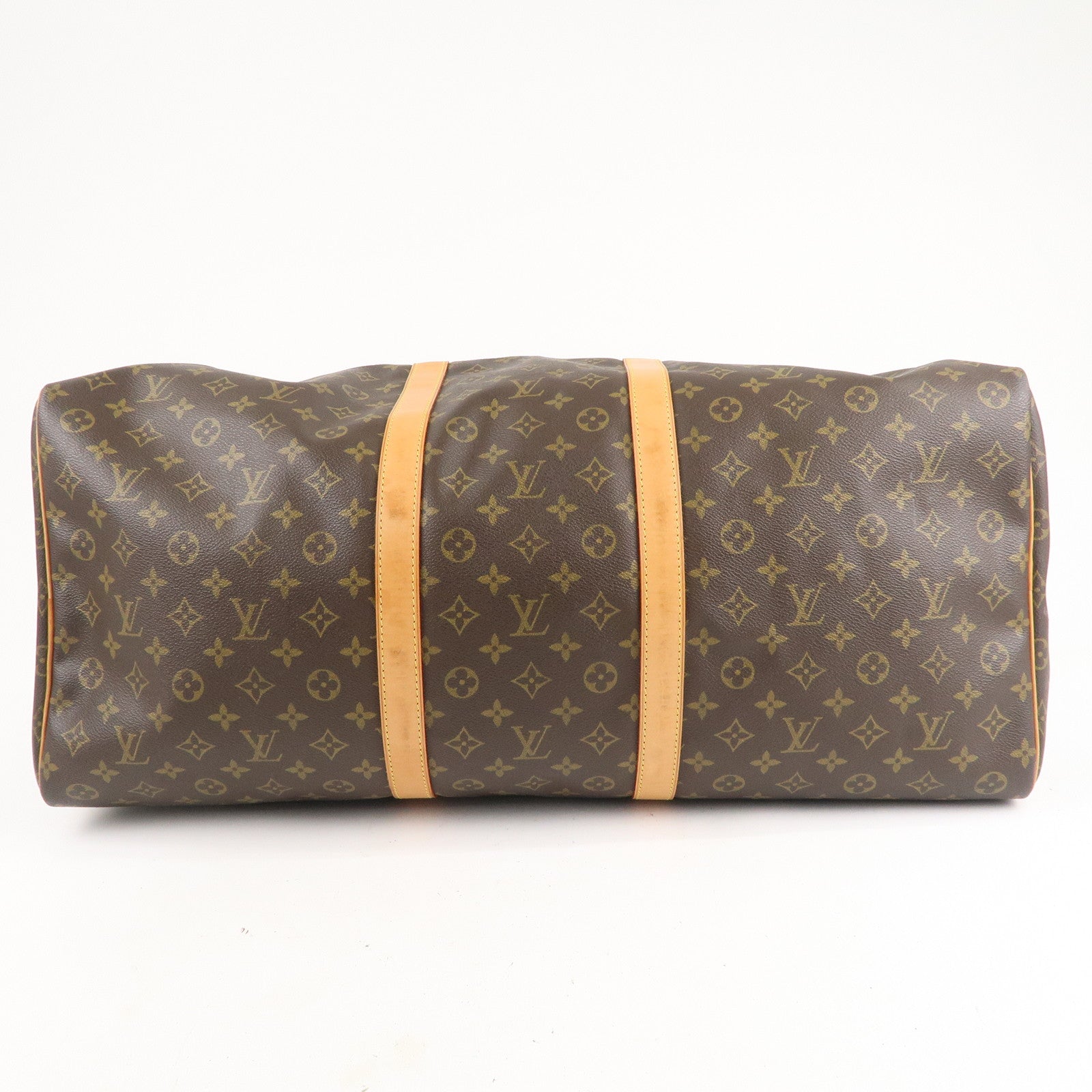 Louis Vuitton Monogram Keep All 60 Boston Bag Brown M41422