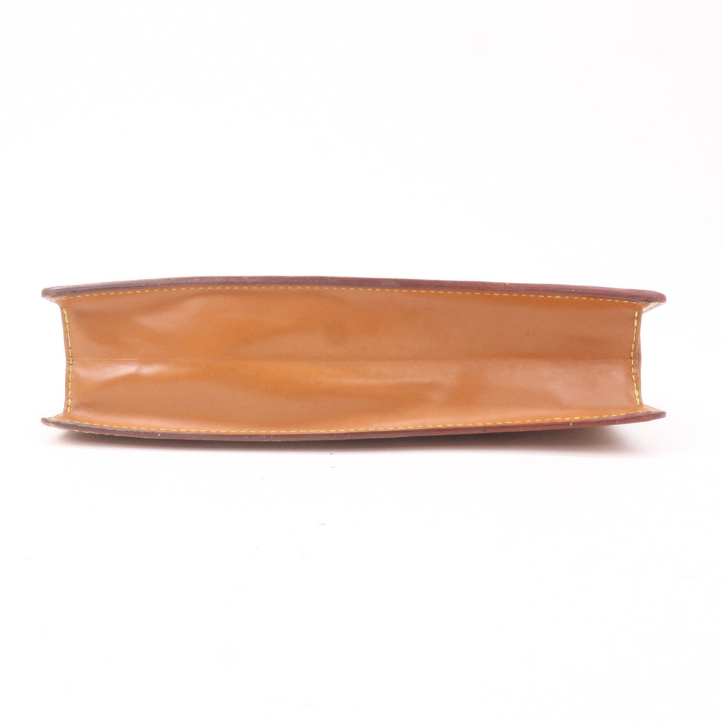Louis Vuitton Epi Pochette Homme Clutch Bag Zipangu Gold M52528