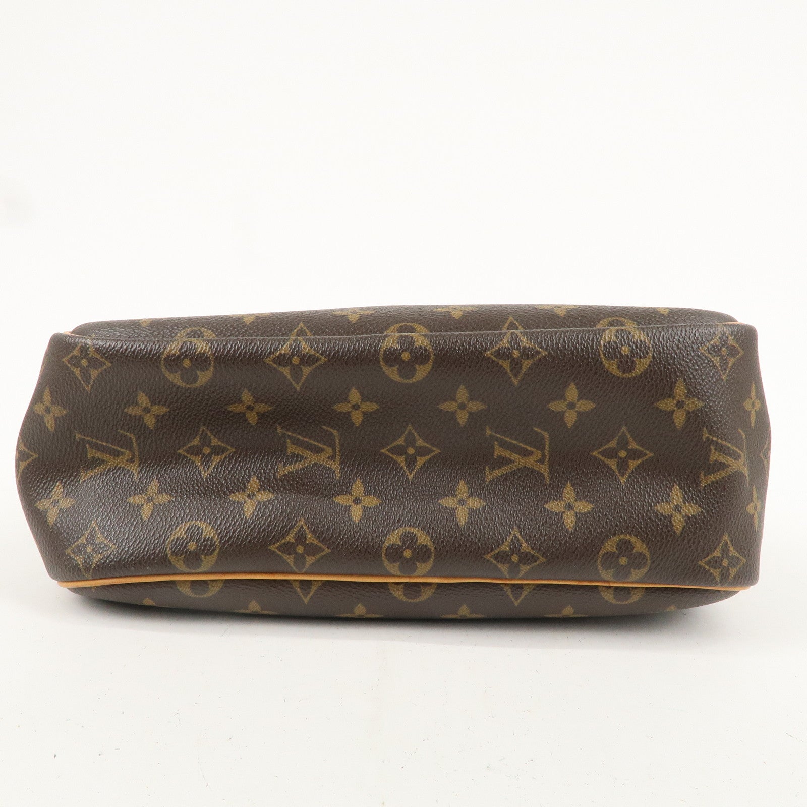 Louis Vuitton Monogram Trouville Hand Bag Brown M42228