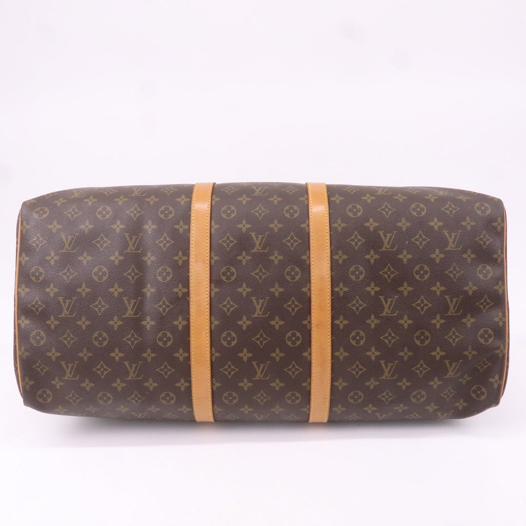 Louis Vuitton Monogram Keep All 60 Boston Bag Brown M41422