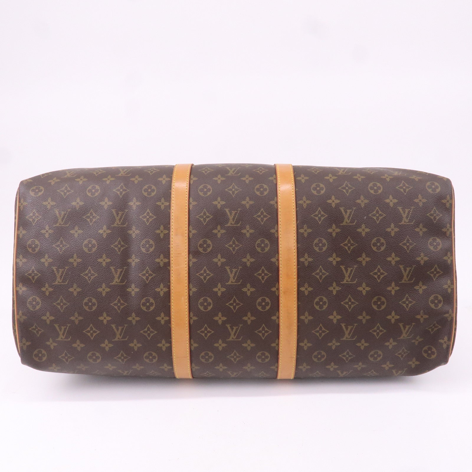 Louis Vuitton Monogram Keep All 60 Boston Bag Brown M41422