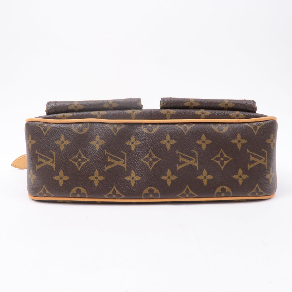 Louis Vuitton Monogram Hudson GM Shoulder Bag M40045