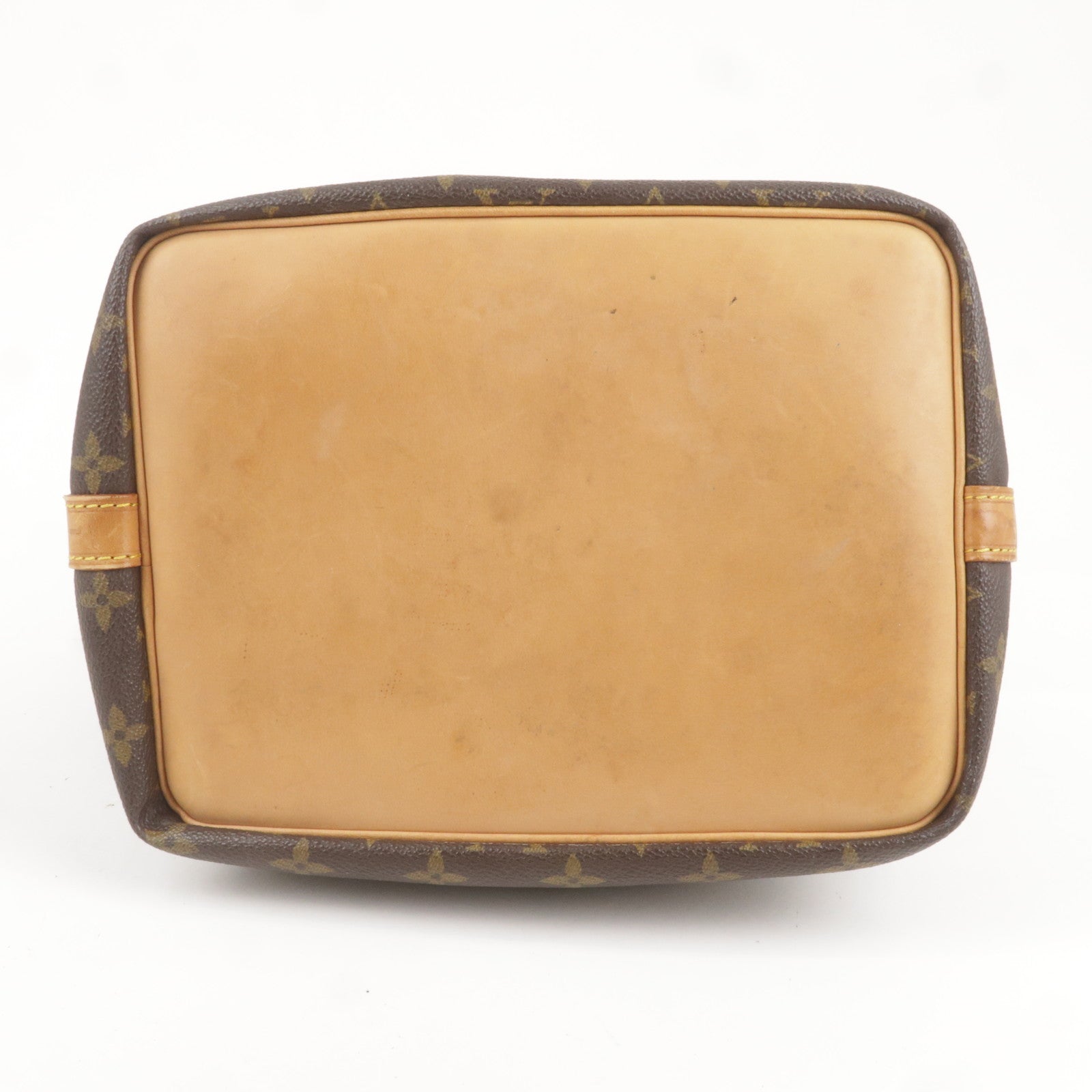 Louis Vuitton Monogram Petit Noe Shoulder Bag Brown M42226