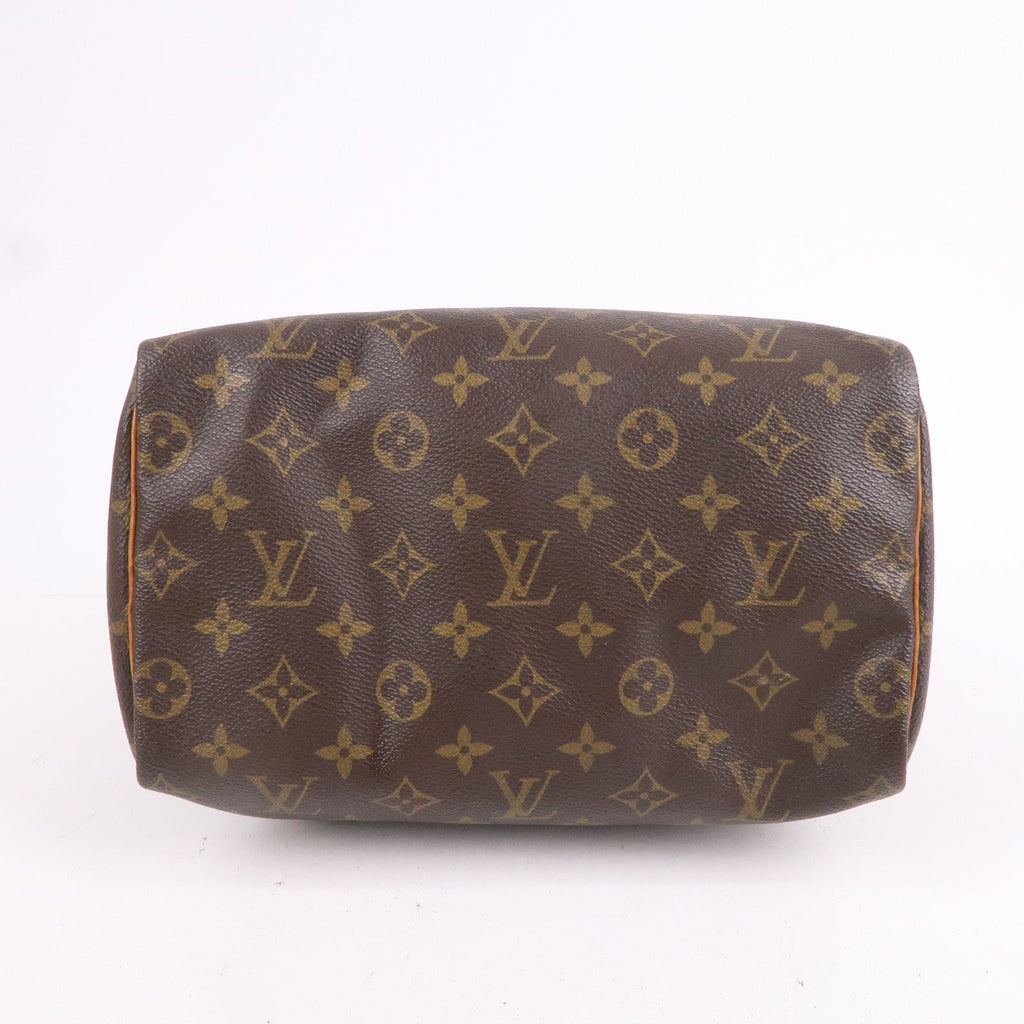 Louis Vuitton Monogram Speedy 25 Hand Bag Boston Bag M41528