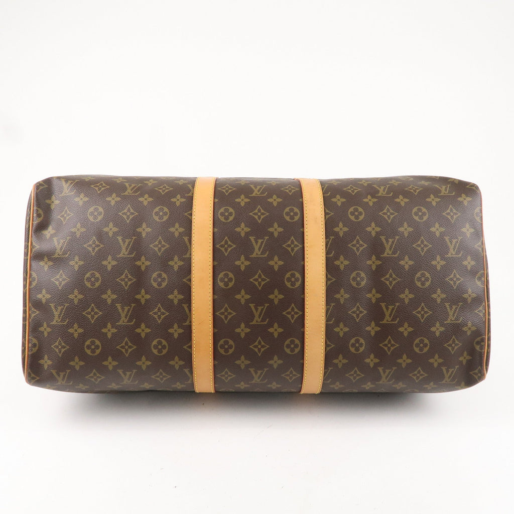 Louis Vuitton Monogram Keep All 55 Boston Bag Brown M41424