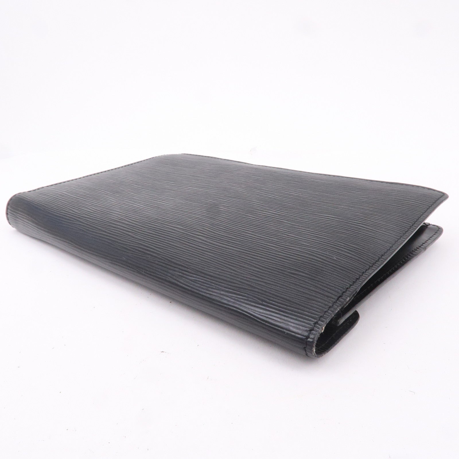 Louis Vuitton Set of 2 Epi Clutch Bag Black M52612 M52522