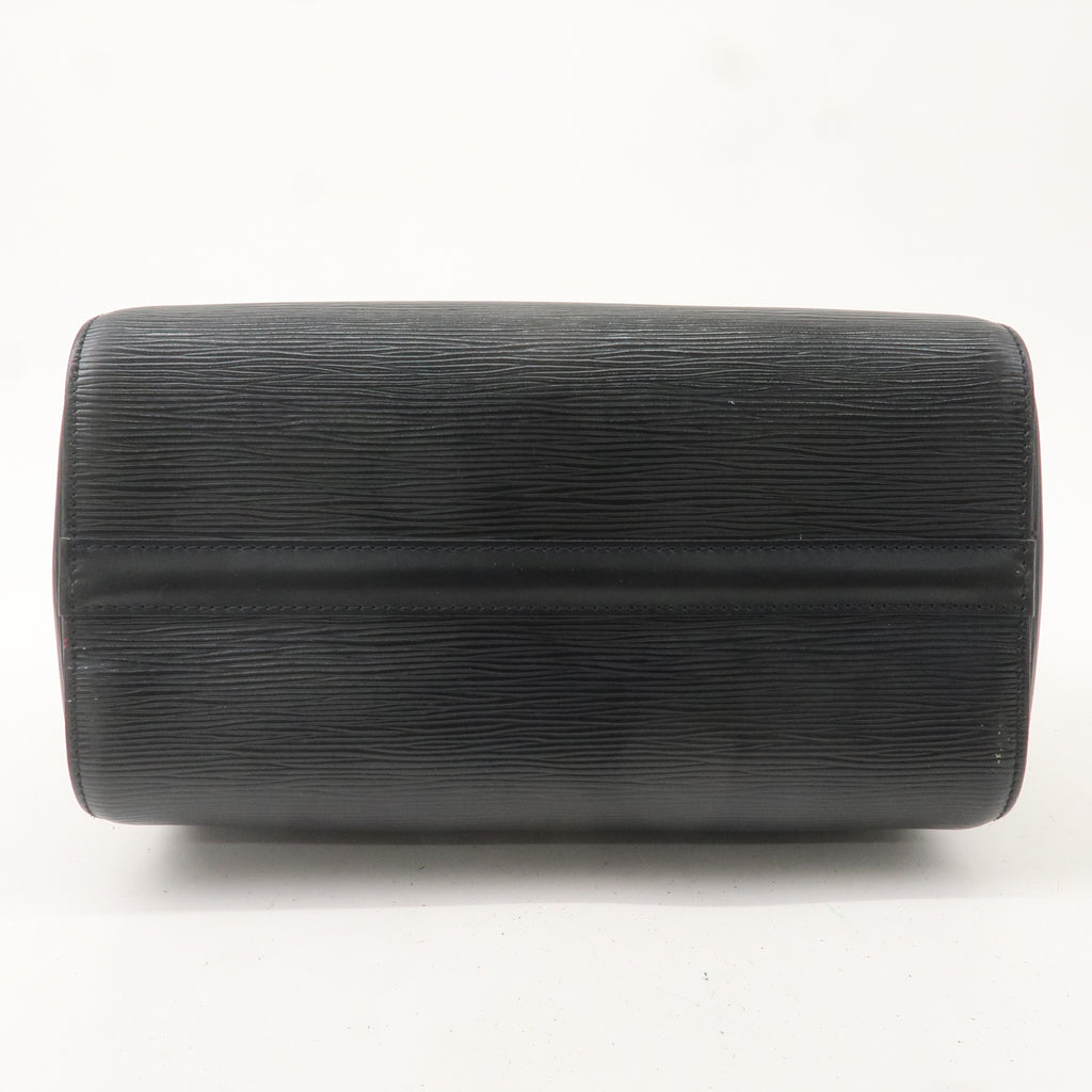 Louis Vuitton Epi Speedy 25 Boston Bag Hand Bag Noir Black M43012