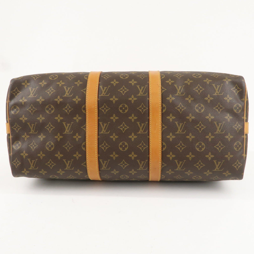 Louis Vuitton Monogram Keep All Bandouliere 50 Boston Bag M41416