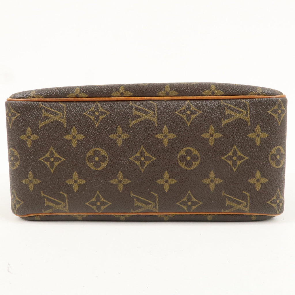 Louis Vuitton Monogram Cite MM Shoulder Bag Hand Bag M51182