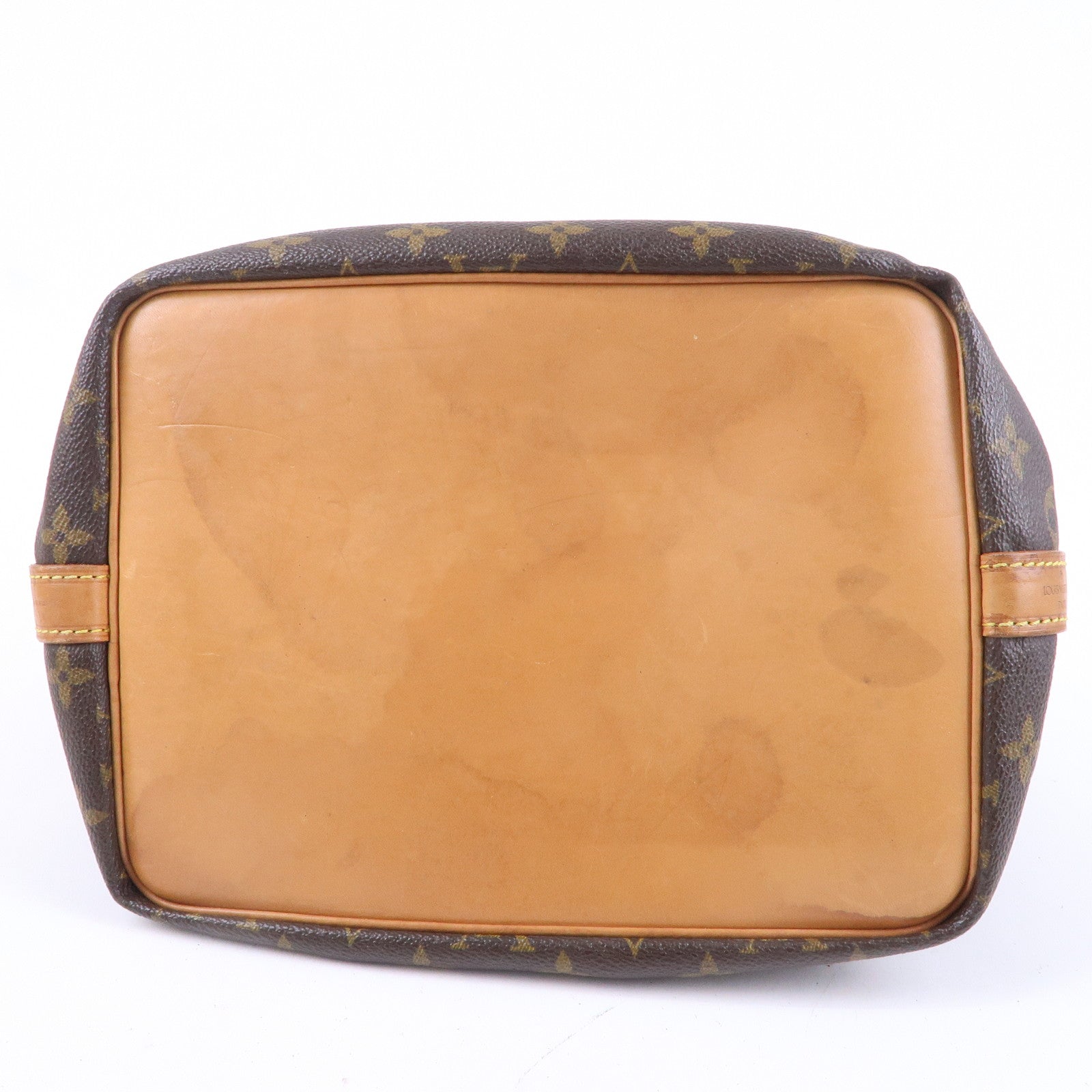 Louis Vuitton Monogram Petit Noe Shoulder Bag Brown M42226