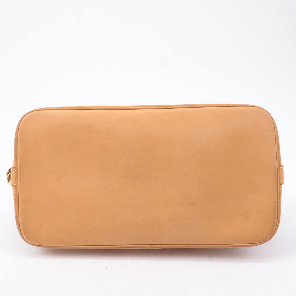 Louis Vuitton Monogram Alma Hand Bag Brown M51130