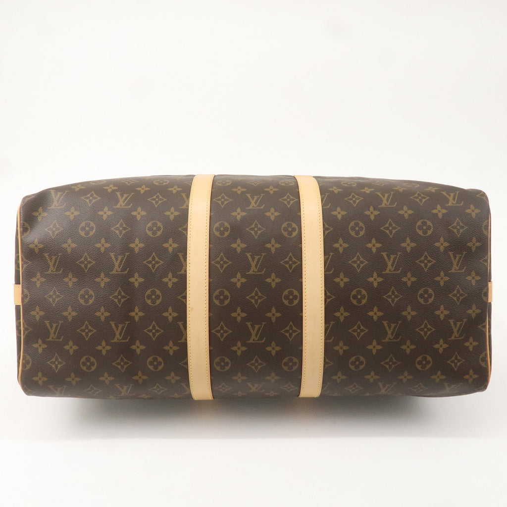 Louis Vuitton Monogram Keep All Bandouliere 55 Boston Bag M41414