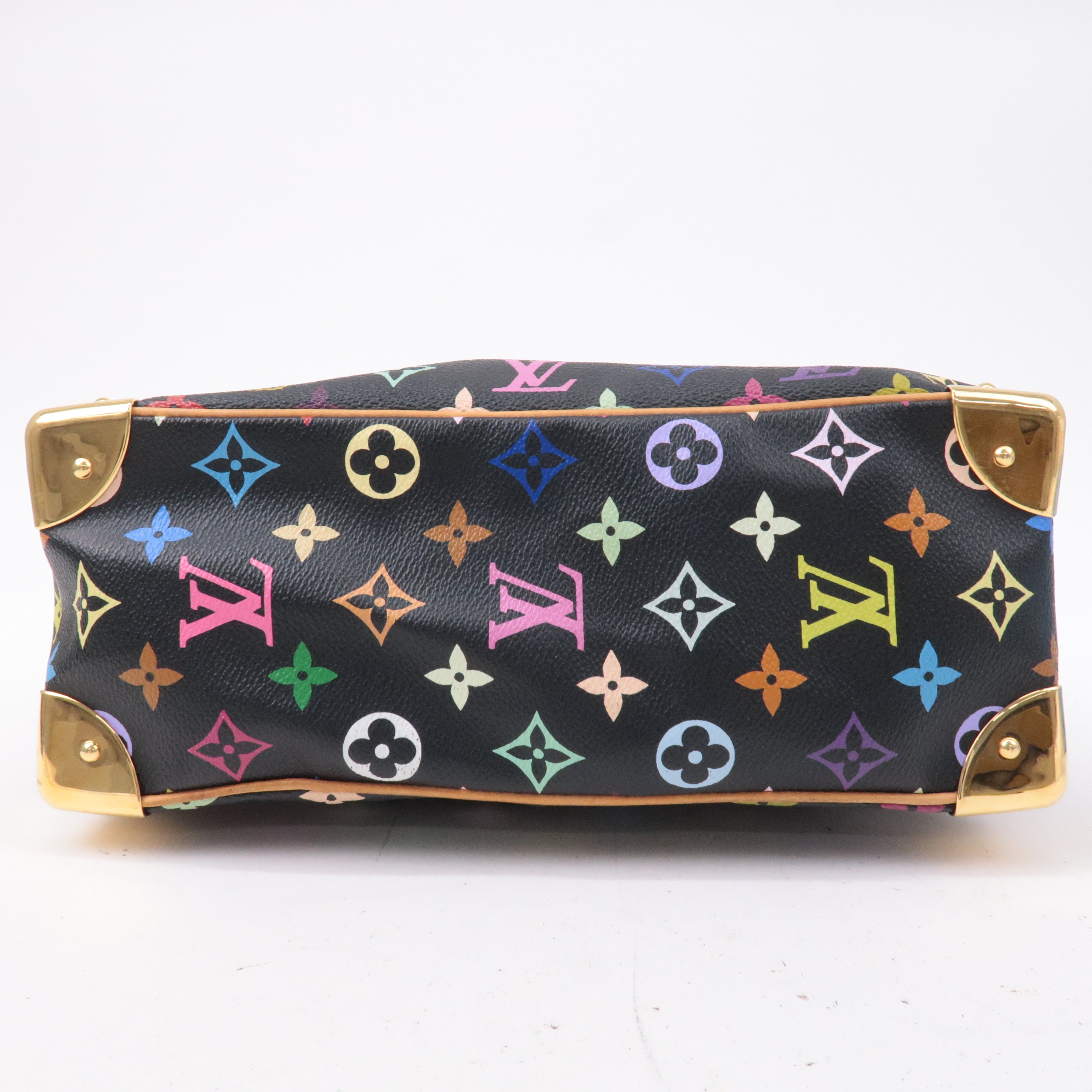 Louis Vuitton Monogram Multi Color Trouville Hand Bag M92662