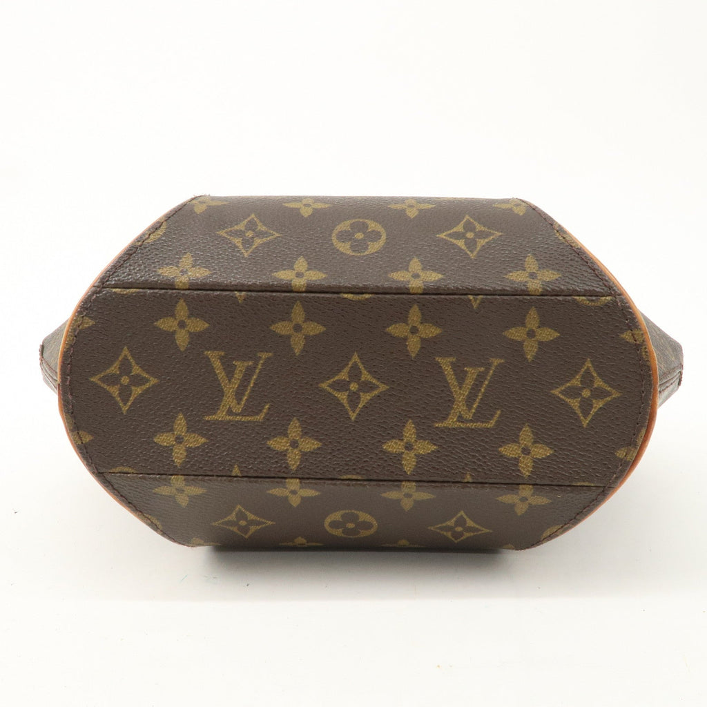 Louis Vuitton Monogram Ellipse PM Hand Bag Brown M51127