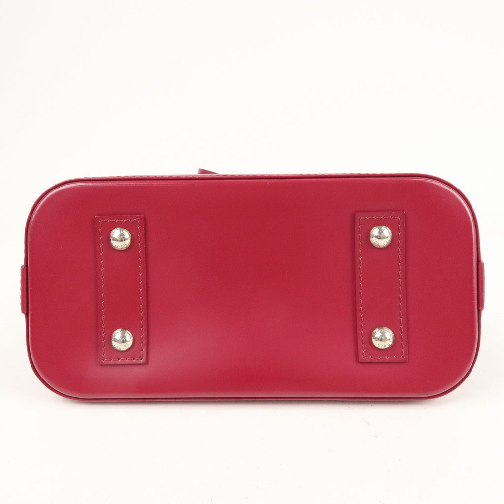 Louis Vuitton Epi Alma BB Hand Bag Shoulder Bag Fuchsia M40851