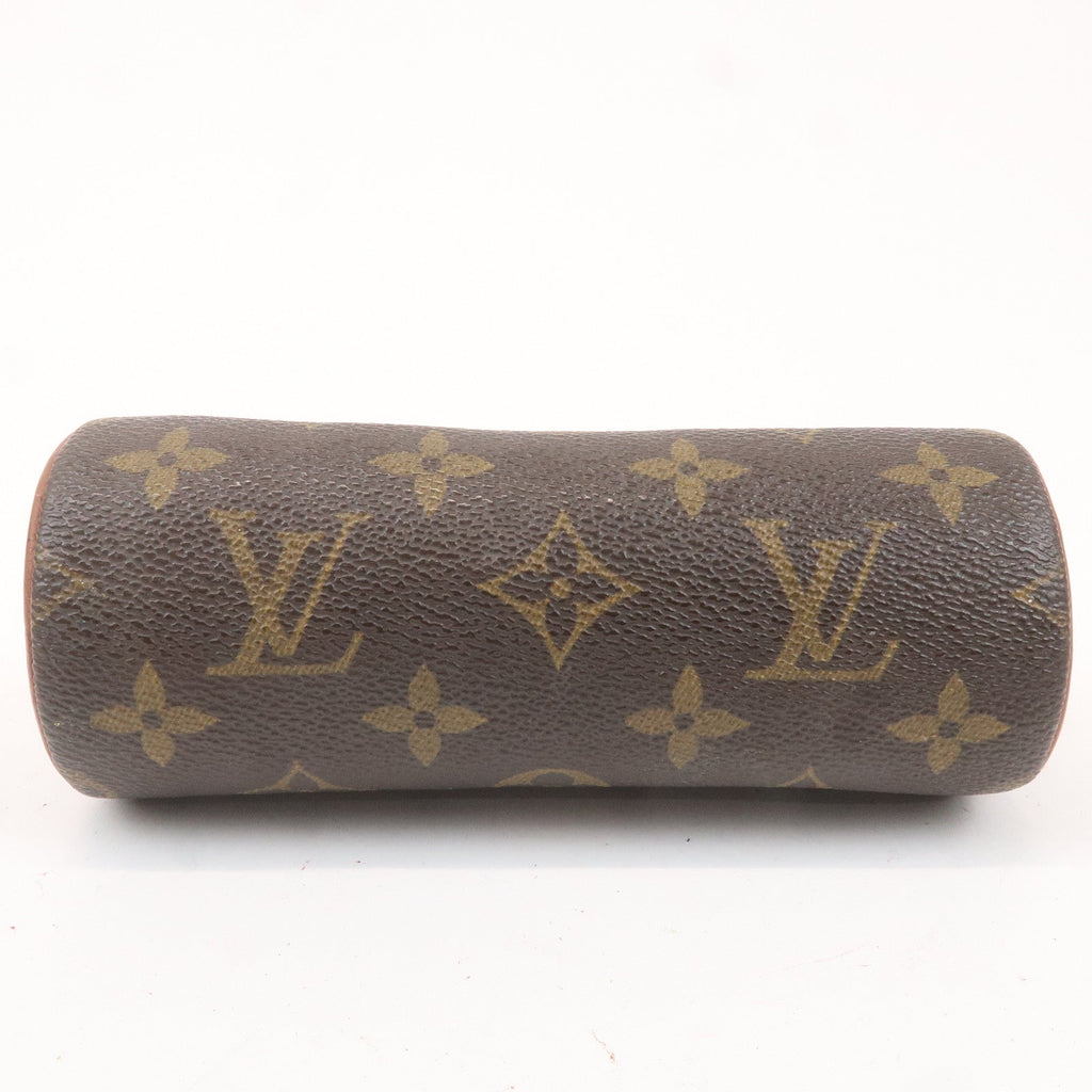 Louis Vuitton Set of 2 Monogram Pouch for Papillon Bag Brown