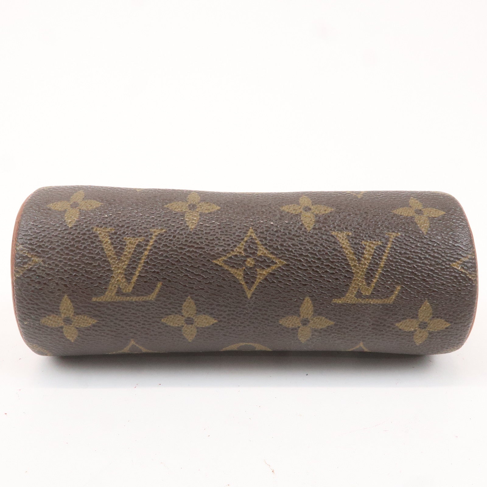 Louis Vuitton Set of 2 Monogram Pouch for Papillon Bag Brown