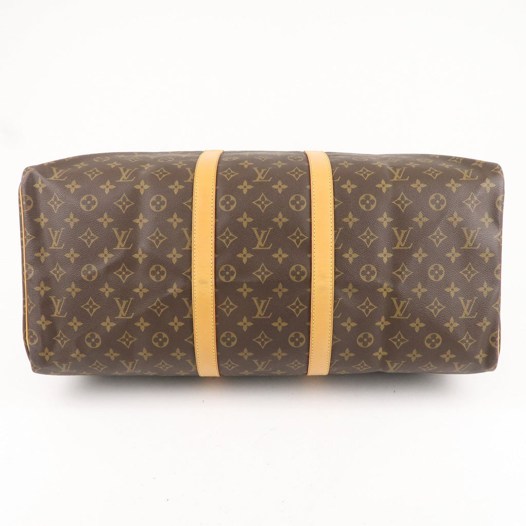 Louis Vuitton Monogram Keep All 55 Boston Bag Brown M41424