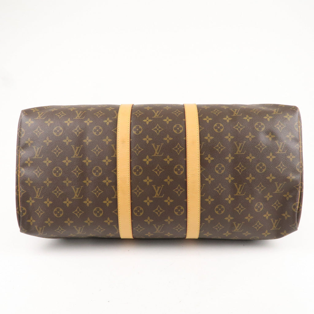 Louis Vuitton Monogram Keep All 55 Boston Bag Brown M41424