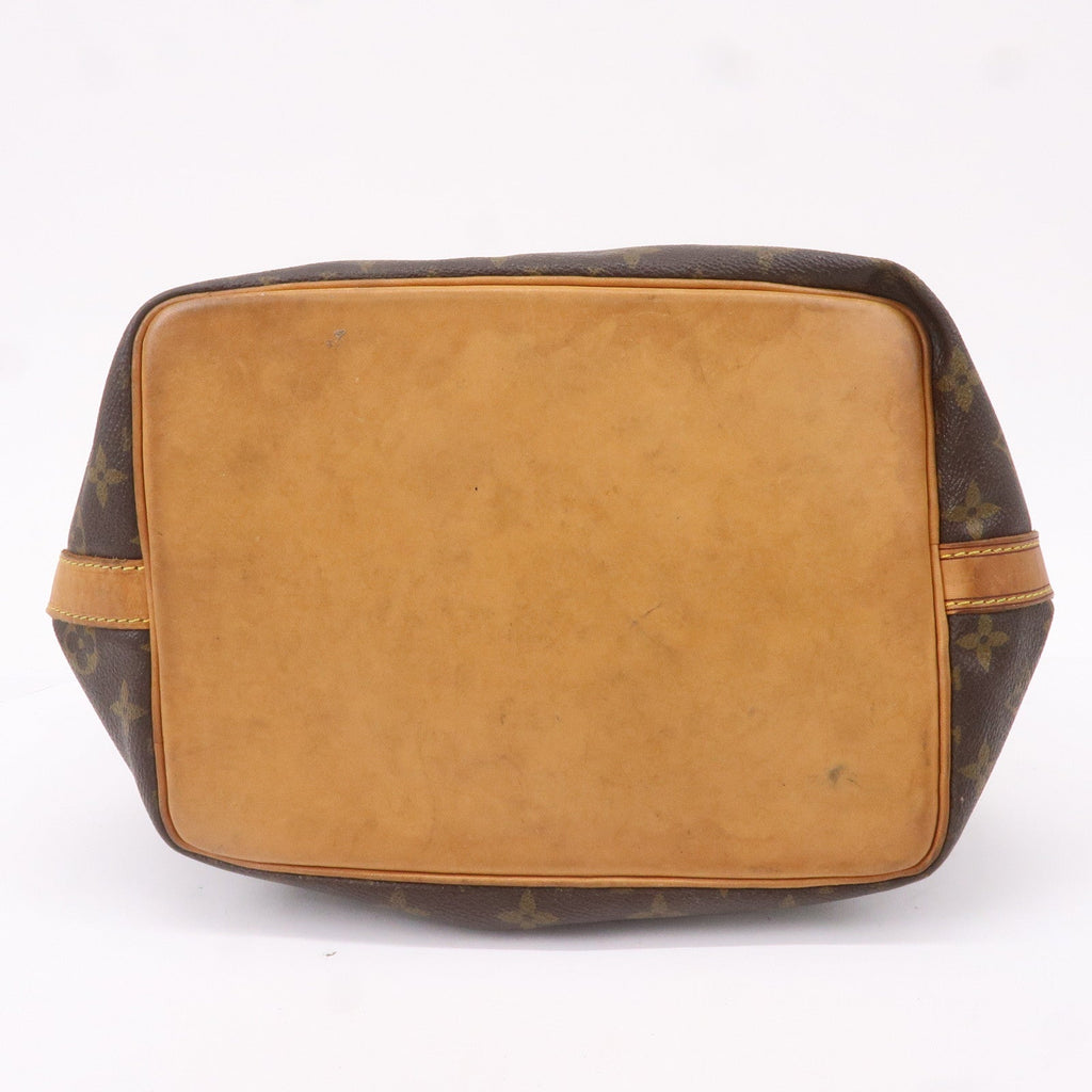Louis Vuitton Monogram Petit Noe Shoulder Bag Brown M42226