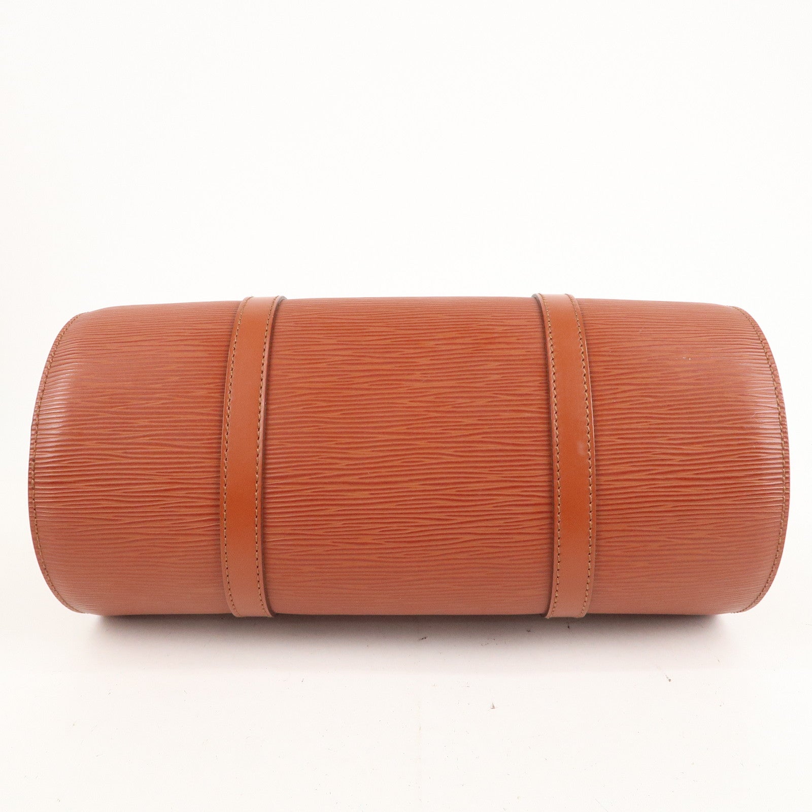 Louis Vuitton Epi Soufflot Hand Bag Kenya Brown M52223