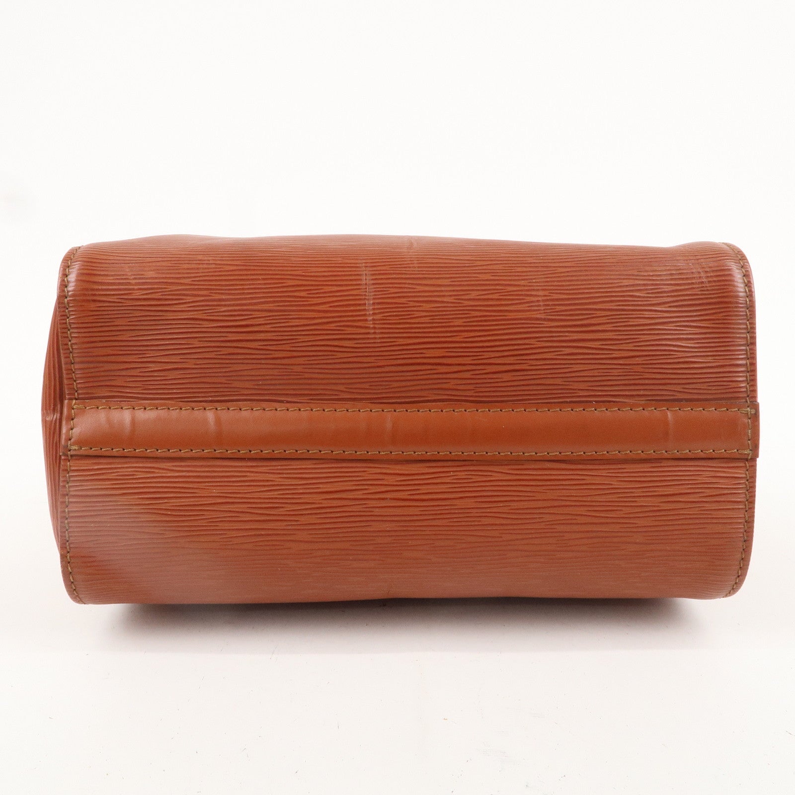AuthenticLouis Vuitton Epi Speedy 25 Hand Boston Bag Kenya Brown M43013