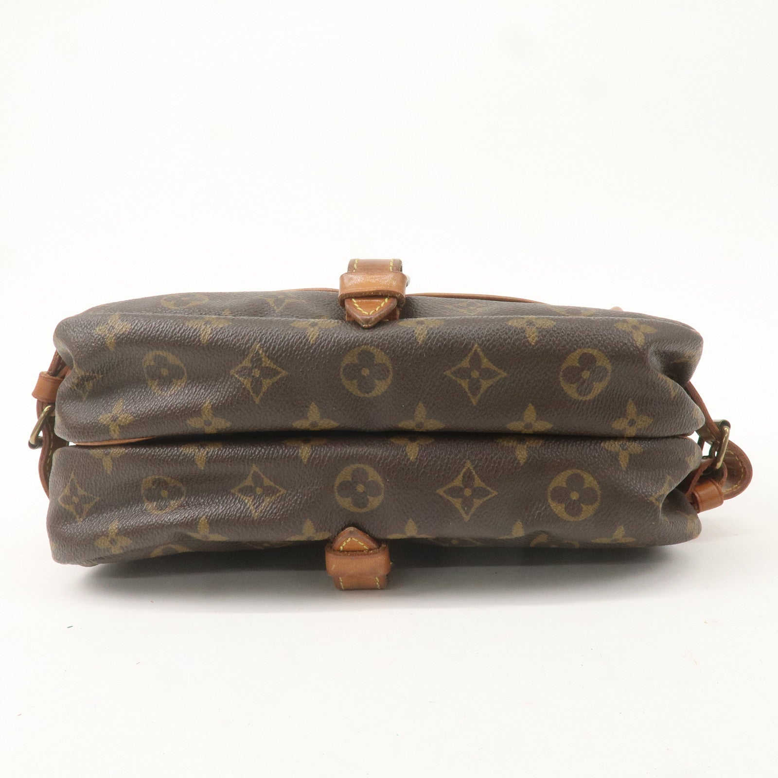Louis Vuitton Monogram Saumur 30 Shoulder Bag Brown M42256