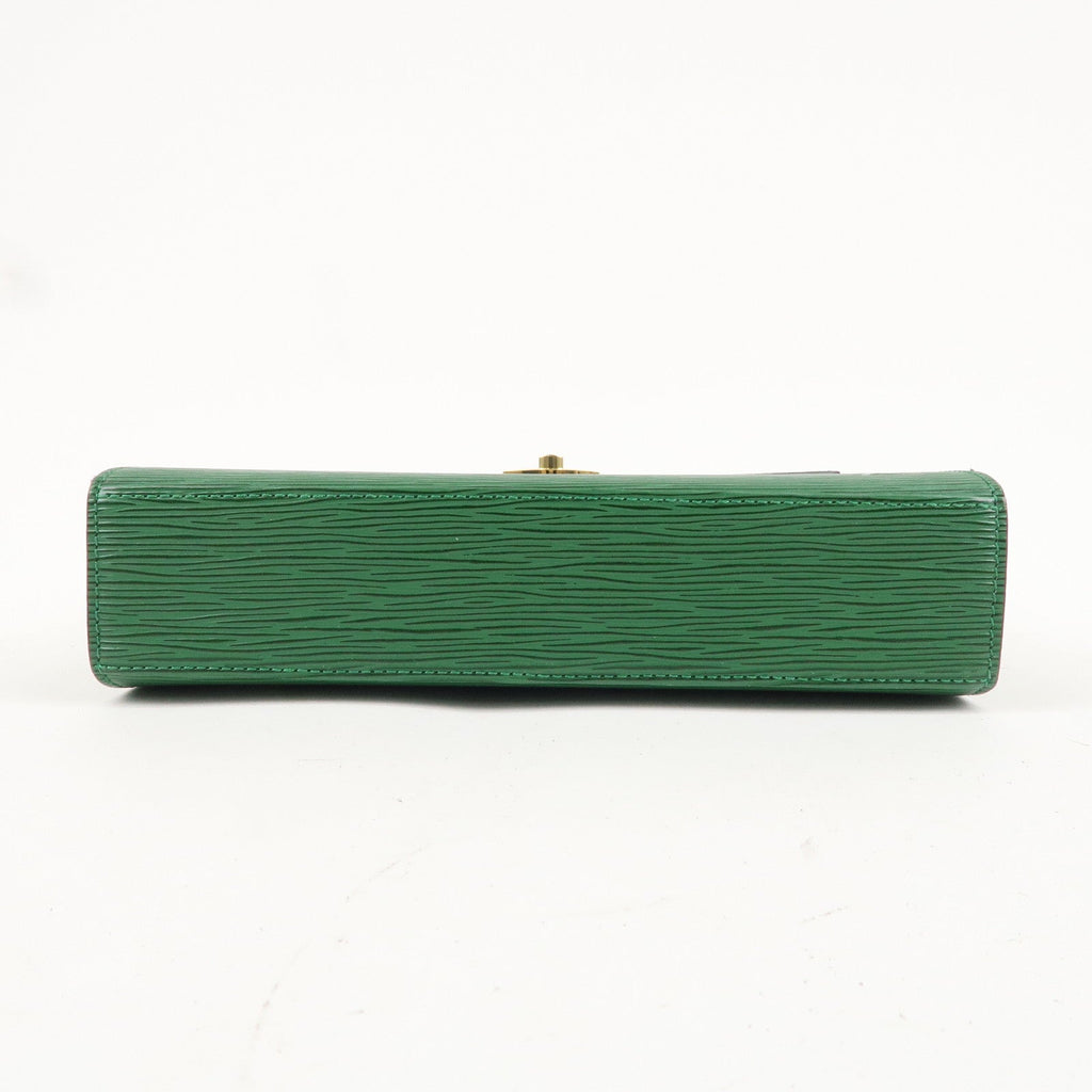 Louis Vuitton Epi Malesherbes Hand Bag Borneo Green M52374
