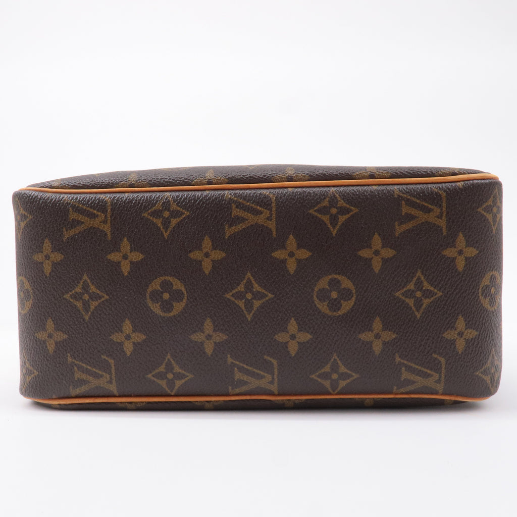Louis Vuitton Monogram Cite MM Shoulder Bag Hand Bag M51182