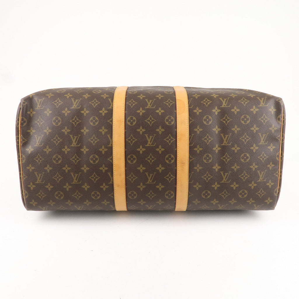 Louis Vuitton Monogram Keep All 55 Boston Bag Brown M41424