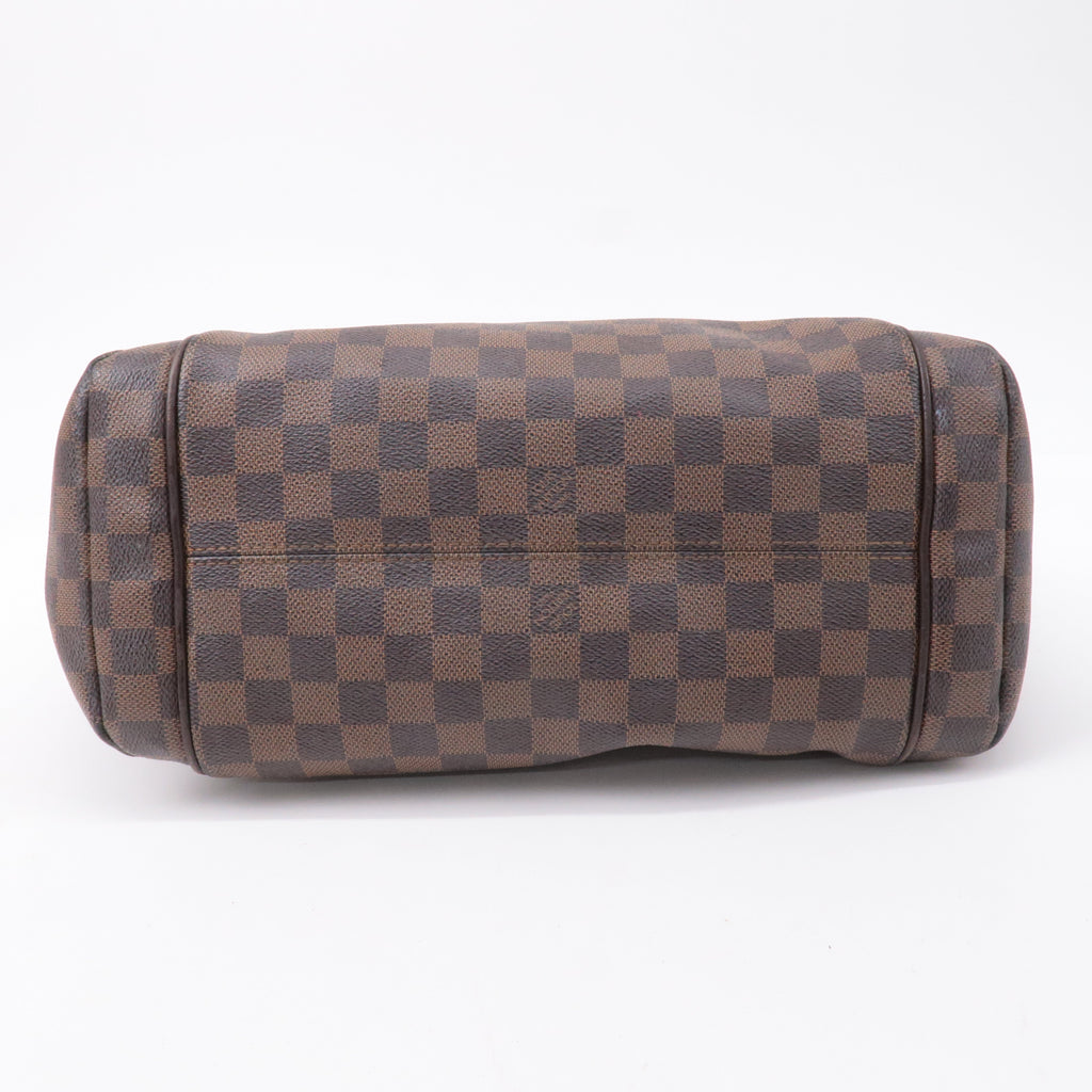 Louis Vuitton Damier Totally MM Shoulder Bag Brown N41281