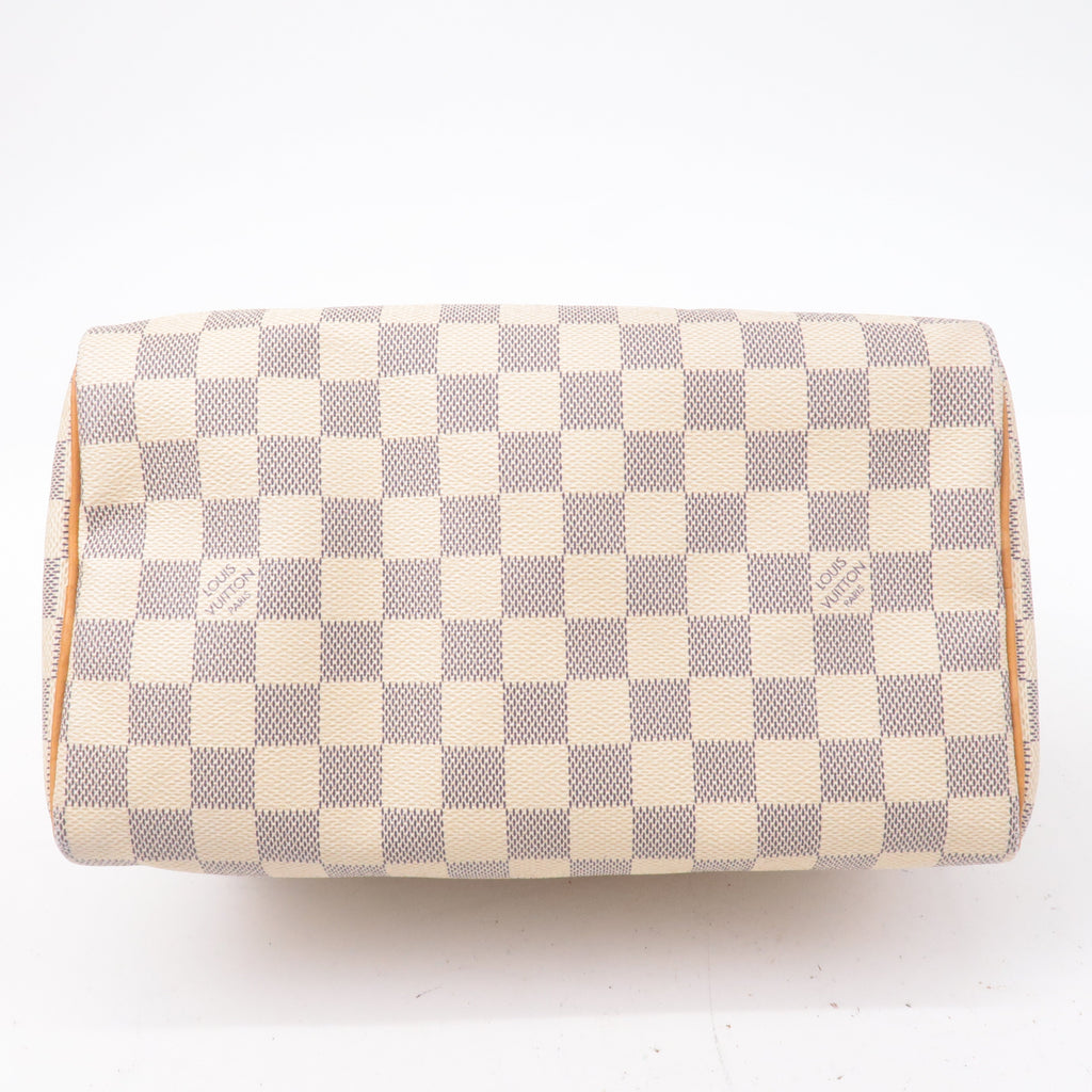 Louis Vuitton Damier Azur Speedy 25 Boston Bag Hand Bag N41371