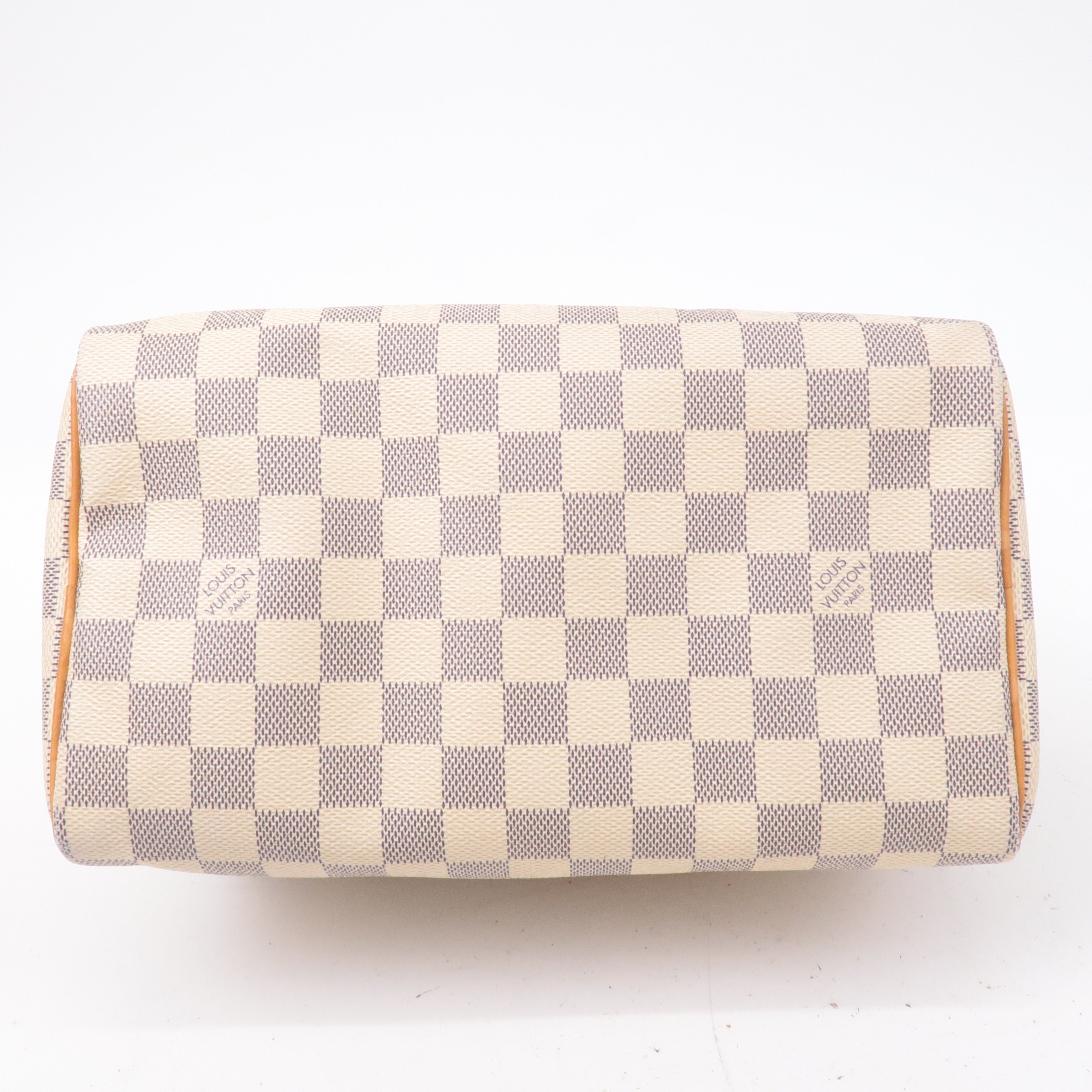 Louis Vuitton Damier Azur Speedy 25 Boston Bag Hand Bag N41371