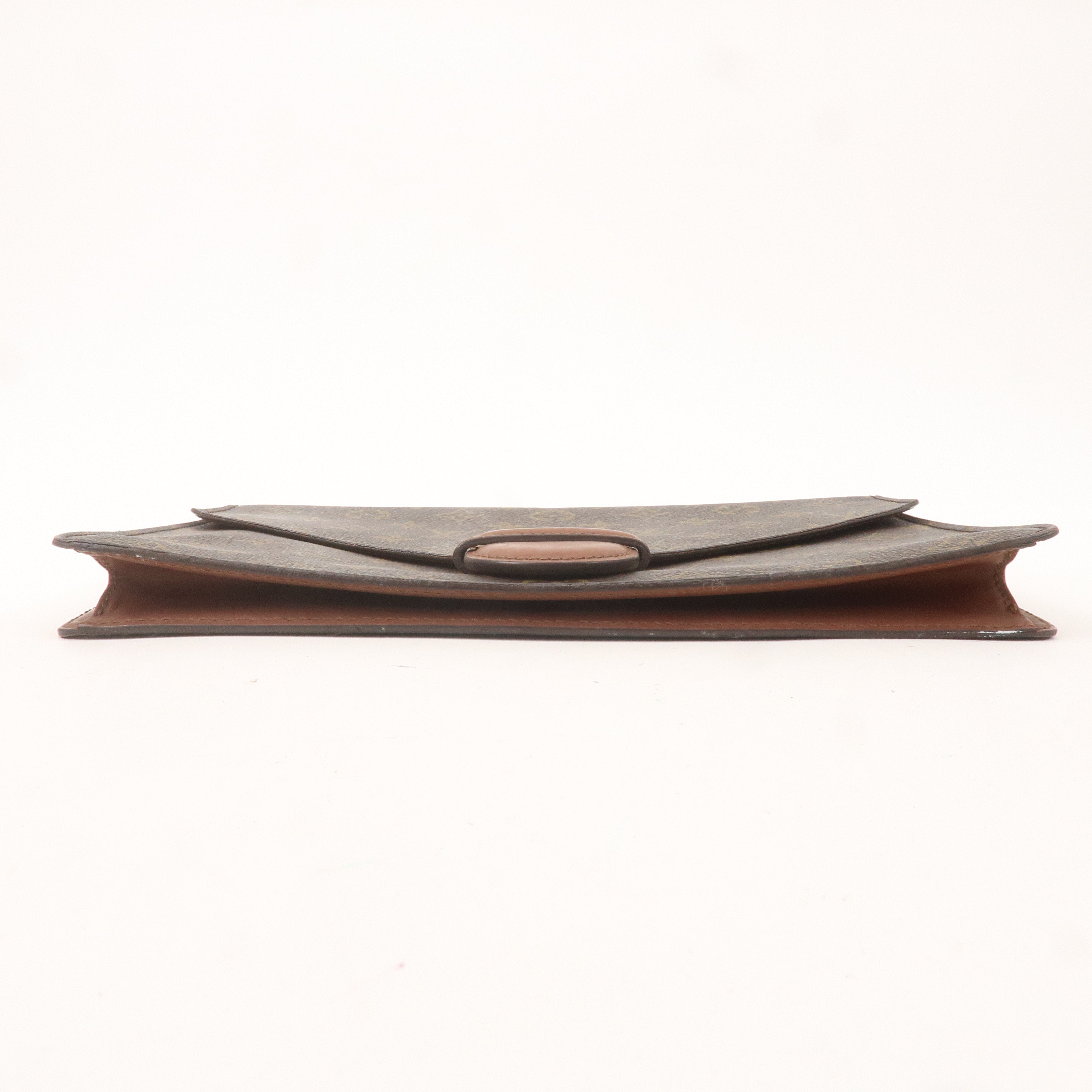 Louis Vuitton Monogram Ranelagh Clutch Bag Pouch Brown M51782