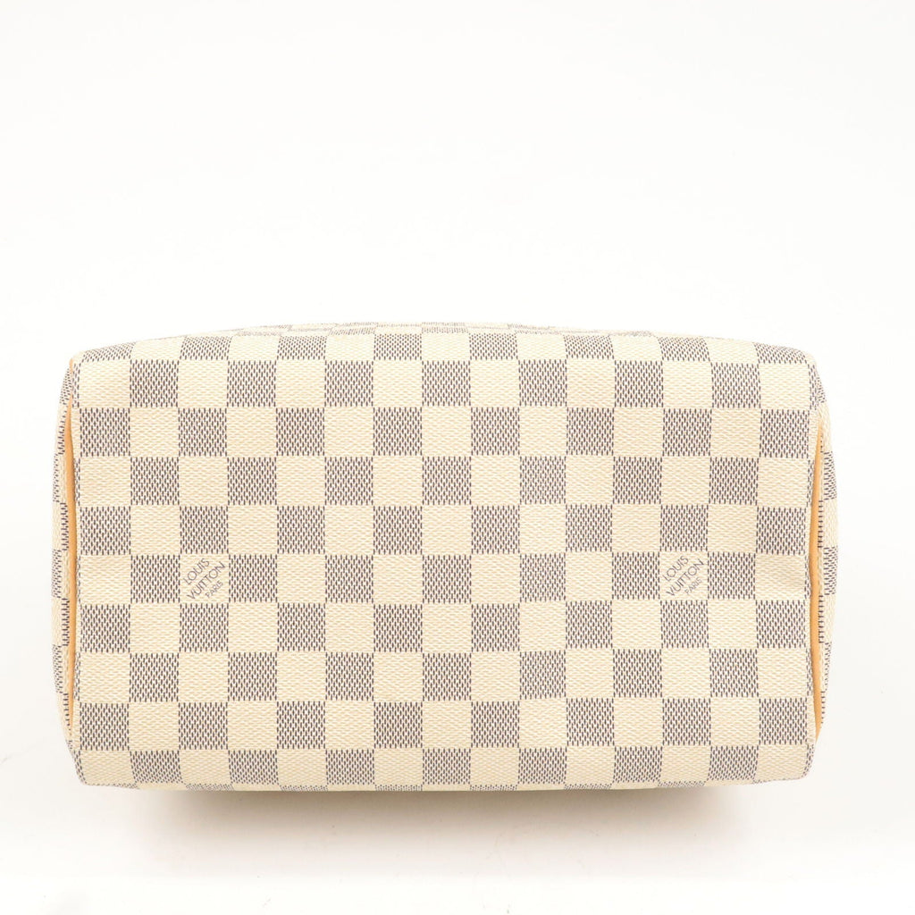 Louis Vuitton Damier Azur Speedy 25 Boston Bag Hand Bag N41534