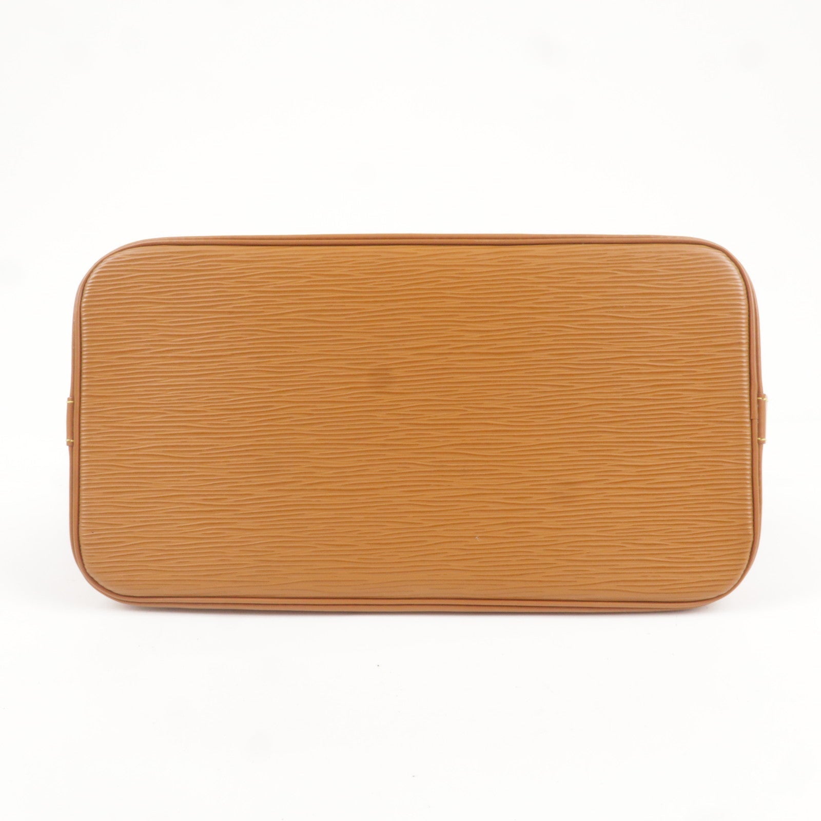 Louis Vuitton Epi Alma Hand Bag Zipang Gold M54148