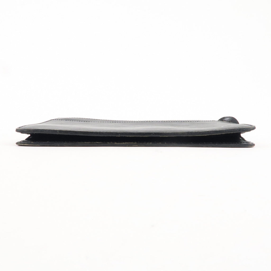 Louis Vuitton Epi Pochette Homme Clutch Bag Noir Black M52522