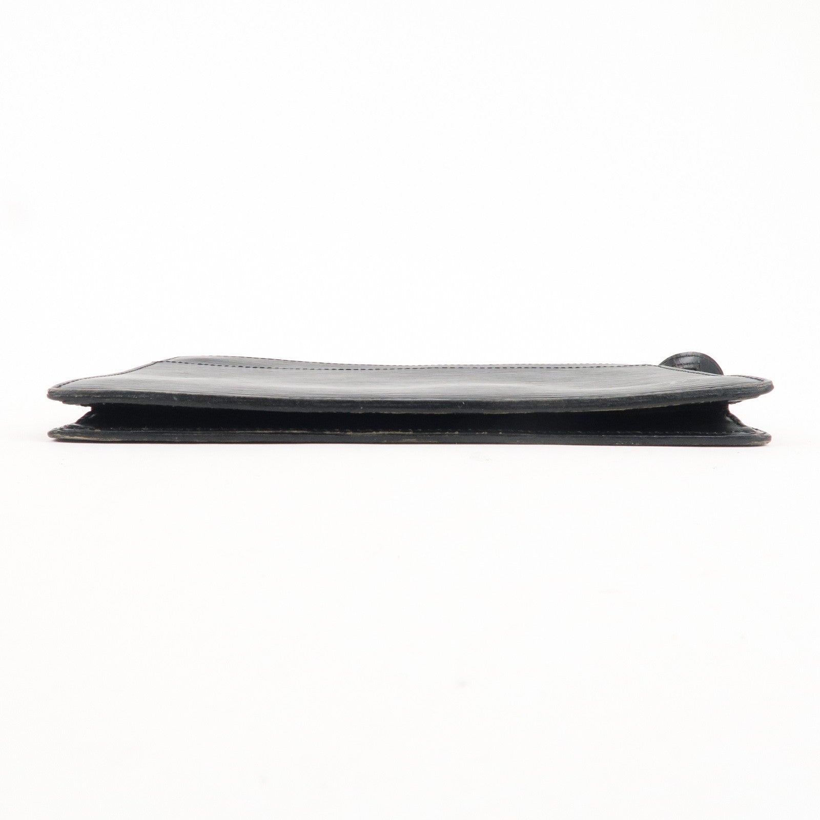 Louis Vuitton Epi Pochette Homme Clutch Bag Noir Black M52522
