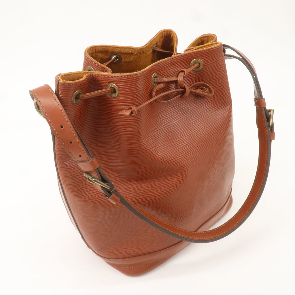Louis Vuitton Epi Noe Shoulder Bag Kenya Brown M44003
