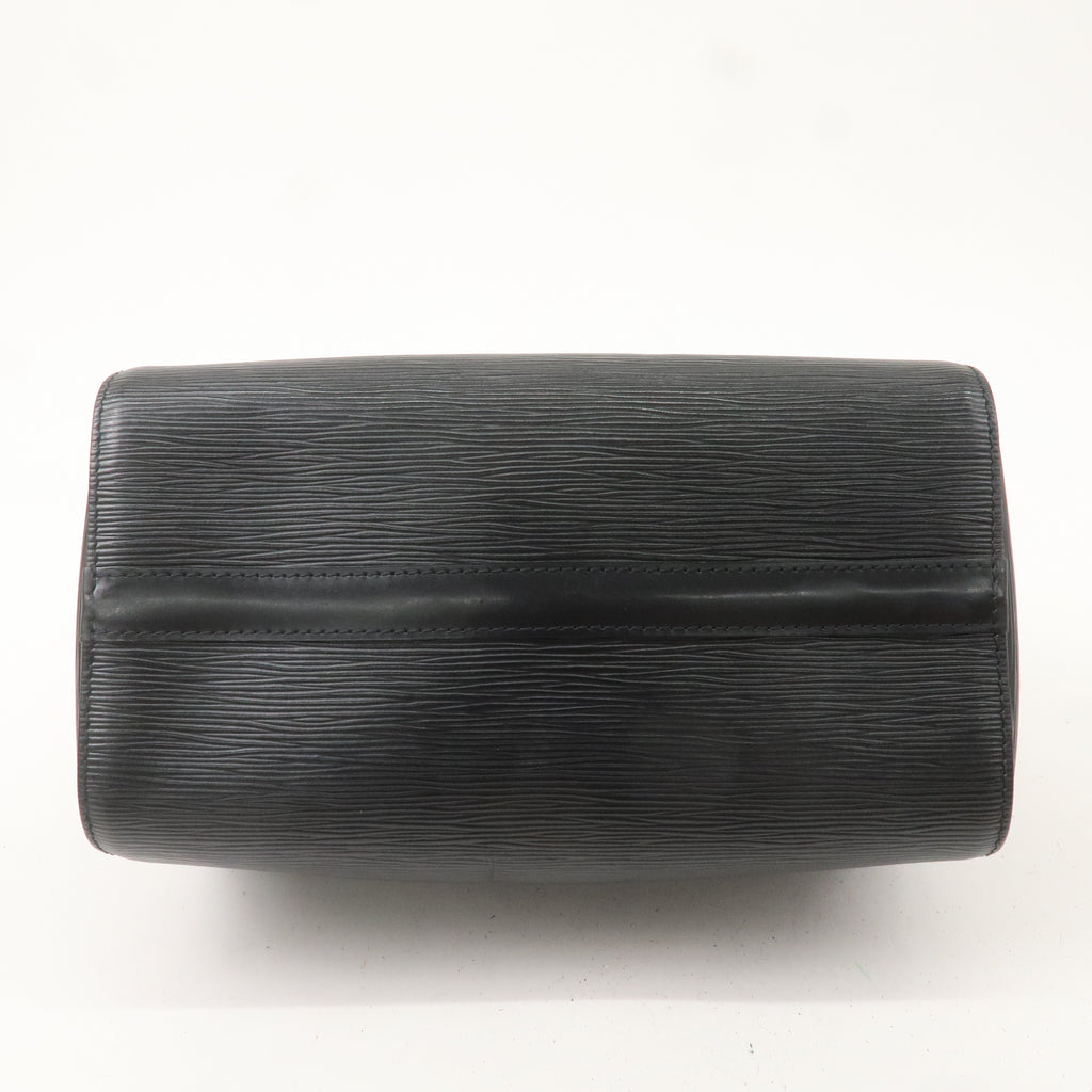 Louis Vuitton Epi Speedy 25 Boston Bag Hand Bag Noir Black M43012