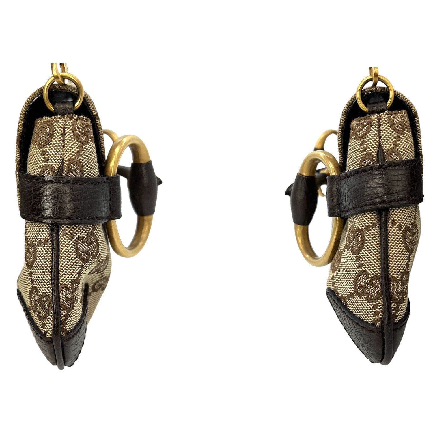 Gucci GG Monogram Horsebit Clutch