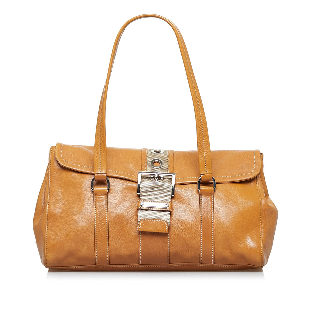 PRADA Leather Shoulder Bag