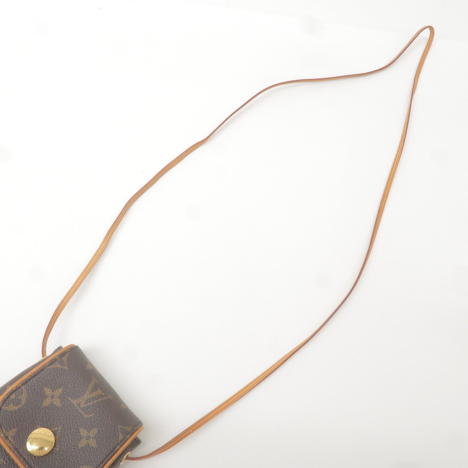 Louis Vuitton Monogram Pochette Cancun Shoulder Bag Pouch M60018