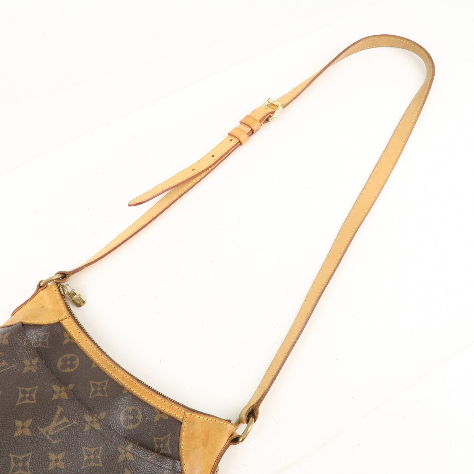 Louis Vuitton Monogram Odeon PM Shoulder Bag Brown M56390